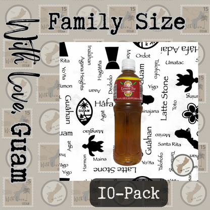 King Car Bottle Family Size